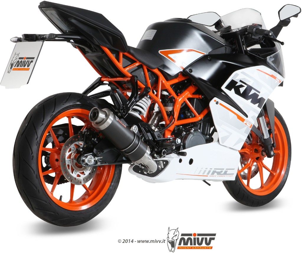 MIVV ミヴ GP フルエキゾーストマフラー RC390 KTM マフラー