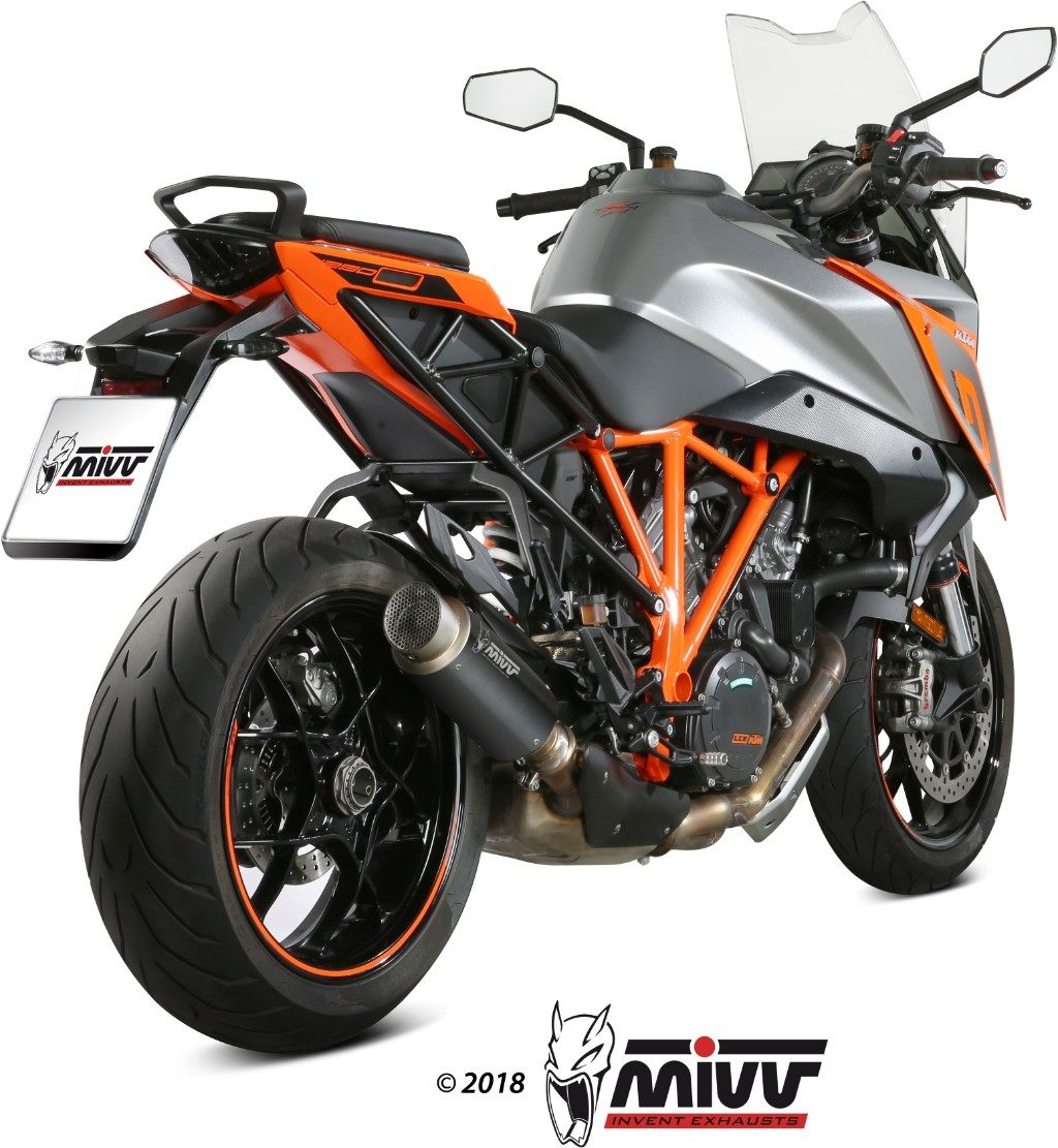 MIVV ミヴ GP PRO BLACK スリップオンマフラー 1290 SUPER DUKE GT KTM マフラー