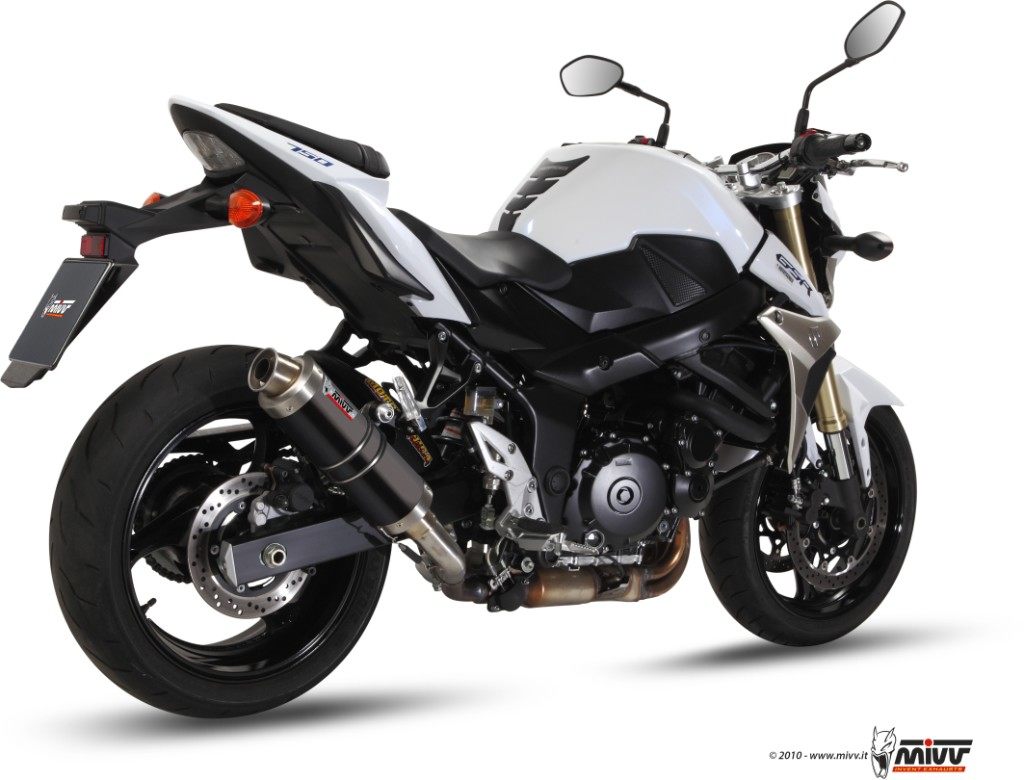 401 cc 〜750 cc  - MIVV ミヴ GP BLACK スリップオンマフラー GSR750 SUZUKI スズキ マフラー