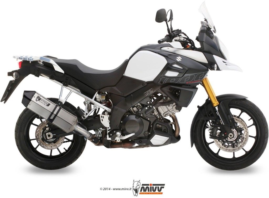 SUZUKI - MIVV ミヴ SPEED EDGE スリップオンマフラー Vストローム1000 SUZUKI スズキ マフラー