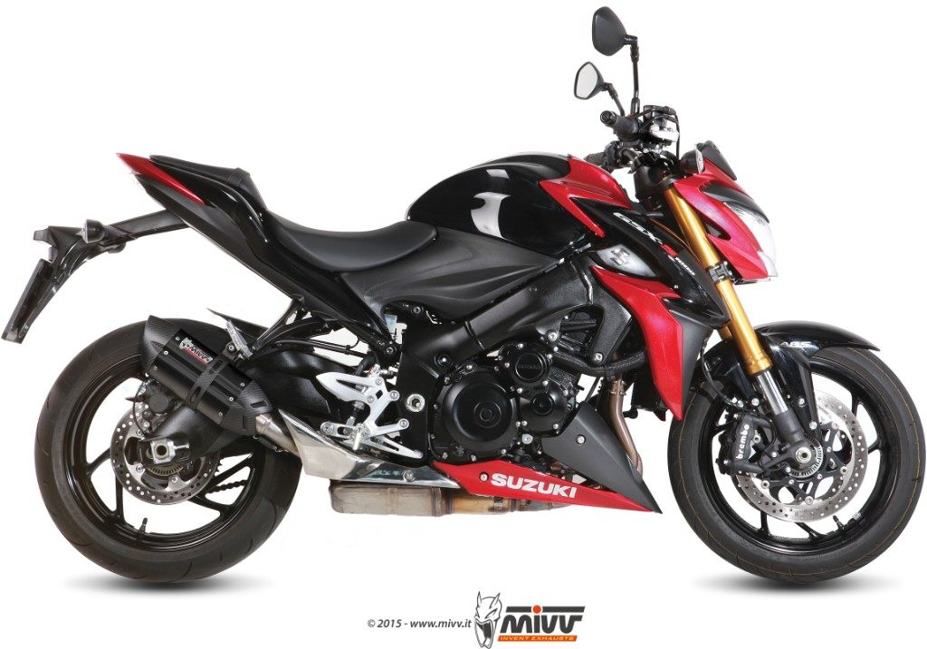 751 cc 〜 - MIVV ミヴ SUONO BLACK スリップオンマフラー GSX-S1000 SUZUKI スズキ マフラー