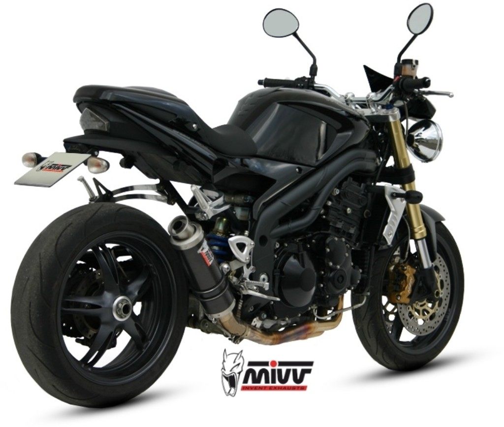 MIVV ミヴ GP スリップオンマフラー SPEED TRIPLE TRIUMPH トライアンフ マフラー