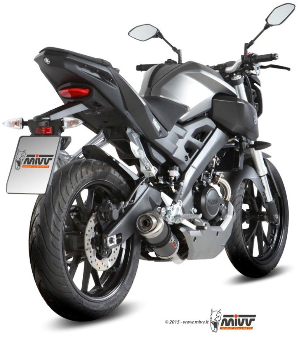 MIVV ミヴ GP フルエキゾーストマフラー YZF-R125 MT-125 YAMAHA ヤマハ