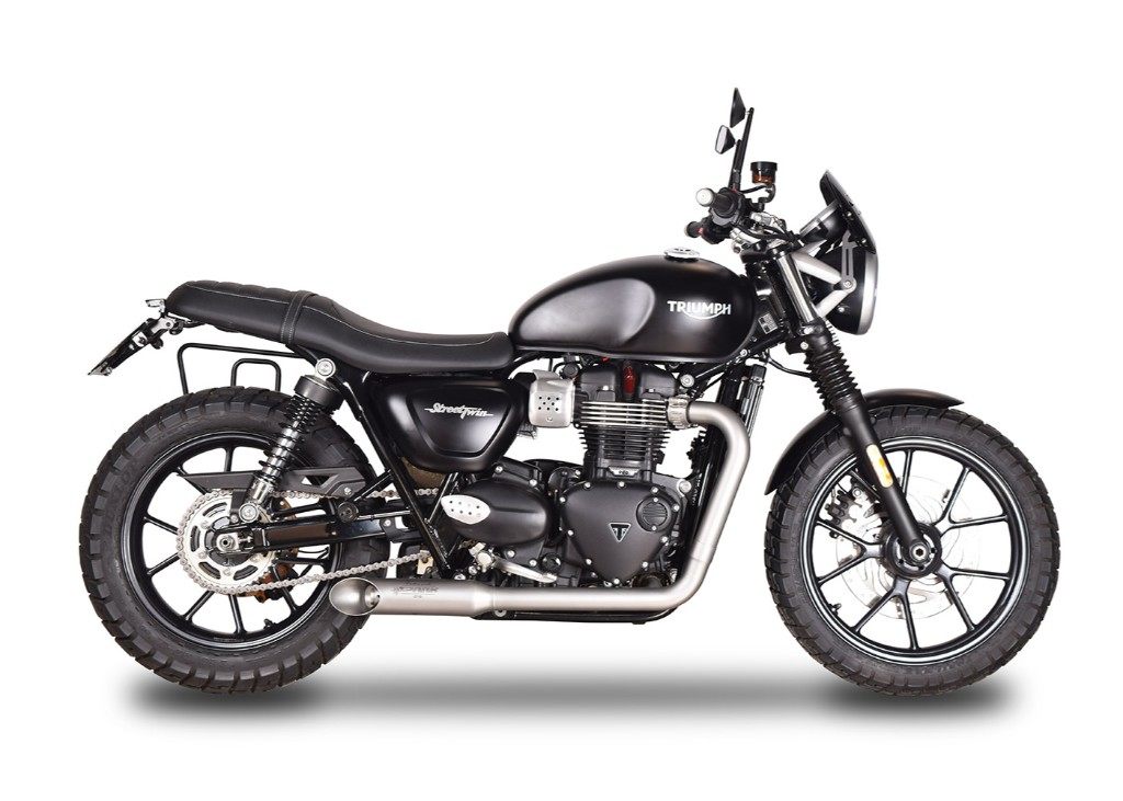 SPARK EXHAUST スパーク マフラー フルシステム 2in2 ホットロード StreetTwin Bonneville T120 TRIUMPH トライアンフ TRIUMPH トライアンフ