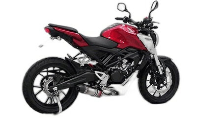 WirusWin ウイルズウィン ダイナミックマフラー CB125R CB150R HONDA ホンダ フルエキゾーストマフラー マフラー サイレンサーメインパイプ素材：チタン / サイレンサー出口タイプ：ユーロタイプ