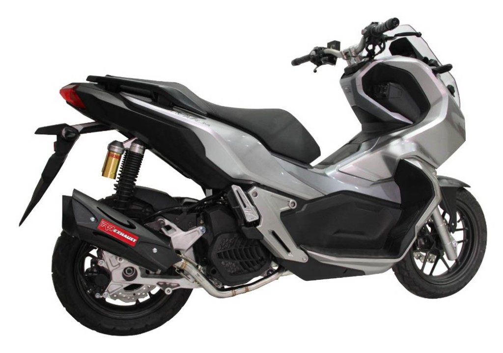 HONDA - R9 Exhaust アールナインエキゾースト Misano Black フルエキゾースト ADV150 HONDA ホンダ フルエキゾーストマフラー マフラー