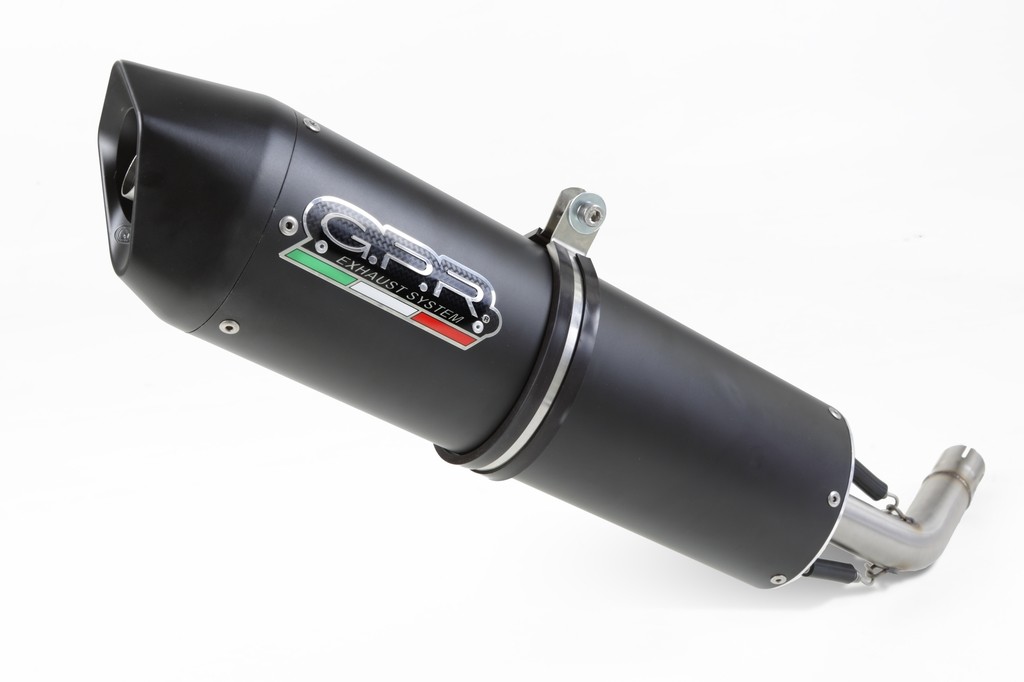 ■商品概要ホモロゲーションサイレンサータイプ：FURORE NERO■詳細説明GPR EXHAUST SYSTEM COMPATIBLE FOR CAN AM 450 DS HOMOLOGATEDFULLEXHAUST FURORE NEROCO.ATV.8.FUNE GPR EXHAUST SYSTEM COMPATIBLE FOR CAN AM 450 DS 0Fullsystem homologated FURORE NERO (BLACK) series，silencer kit with removable db killer (baffle) for racing use.Itinclude specific link pipe and full system (manifold)，brackets，holder and fasteners，system will be installed without cut anything，regarding full systems mounting anyway we suggest installation inaprofessional work-shop. link pipe stainless steel made (Aisi304)and caps ERGAL made by CNC machineries while silencer body madebyBLACK aluminum . Developed from GPR thanks to Moto GP and SBKracesexperiences，the system has a oval shape，Diam. 90x120mm，medium weight about 1，75 kg depending from ATV of destination. GPR provideoriginalhomologation documents and instructions available asdrawings orvideo or pictures books. If item is used inhomologatedconfiguration it doesn’t require mapping，. Available many sound file and pictures gallery，product is hand made in Italy，produced under European directives，it is street legal and it has 2 years of international warranty■注意点【JMCA未認証】※JMCA未認証のマフラーは車検・公道走行に適さない場合がございます。※サイレンサーの形状や大きさ／サイレンサーエンドの形状／サイレンサーエンドの仕様は車両により異なりまして、商品画像と異なるケースがございます。※車検の適合に関しては保障致しかねます。※取り扱い説明書は英語となります。※公道走行不可。※輸入商材の為、納期が遅れる場合がございます。あらかじめご了承ください。※海外仕様モデル向けに作られています。一部国内仕様の車両に限っては装着するにあたり加工が必要なケースがございます。※メーカー都合により商品の仕様変更がある場合がございます。ご了承ください。　※画像はイメージです。■適合車種450 DS&ensp;450 DS