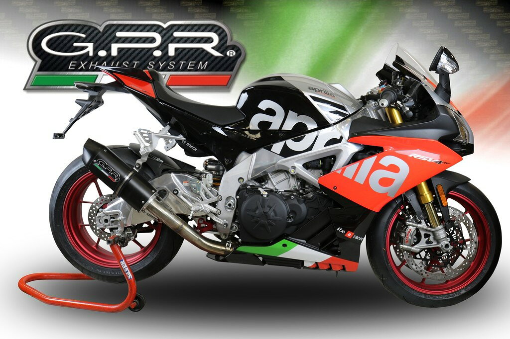 GPR ジーピーアール RACING スリップオンマフラー RSV4 1100 APRILIA アプリリア マフラー