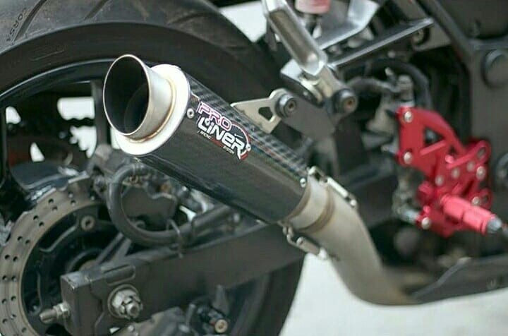 Pro Liner プロライナー TR1 R カーボン フルエキゾーストマフラー NINJA250 KAWASAKI カワサキ マフラー タイプ：TR1 R カーボン ロング(250mm)