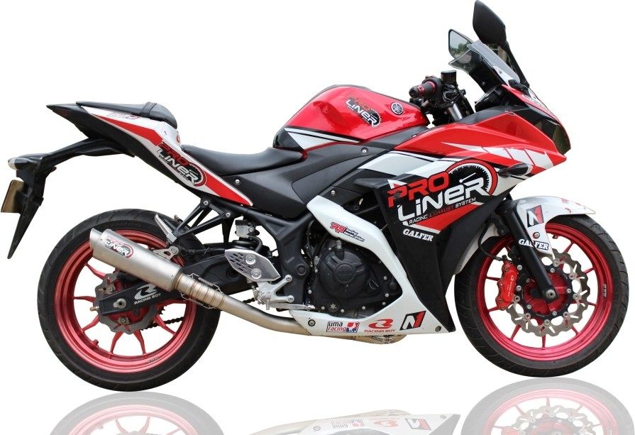 Pro Liner プロライナー TR1 R フルエキゾーストマフラー YZF-R25 YZF-R3 YAMAHA ヤマハ マフラー
