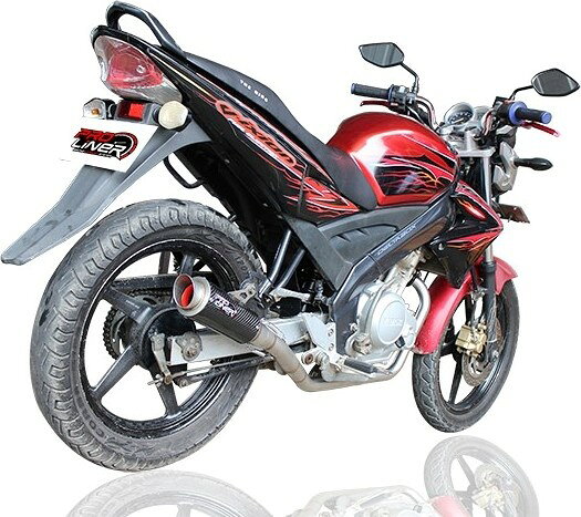 Pro Liner プロライナー TR1 R カーボン フルエキゾーストマフラー VIXION NVL ADVANCE YAMAHA ヤマハ マフラー タイプ：TR1 R カーボン ショート(180mm)