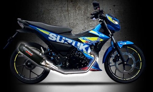 SUZUKI - PROSPEED プロスピード フルシステムエキゾーストマフラー ブラックシリーズ Satria F150 FU150 SUZUKI スズキ フルエキゾーストマフラー マフラー