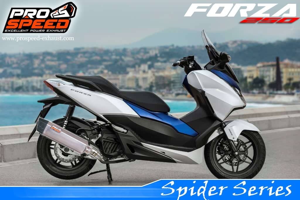 PROSPEED プロスピード フルシステムエキゾーストマフラー スパイダー50シリーズ Forza250 フォルツァMF13E HONDA ホンダ フルエキゾーストマフラー マフラー
