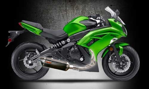 PROSPEED プロスピード フルシステムエキゾーストマフラー ブラッククロームシリーズ Ninja650 KAWASAKI カワサキ フルエキゾーストマフラー マフラー