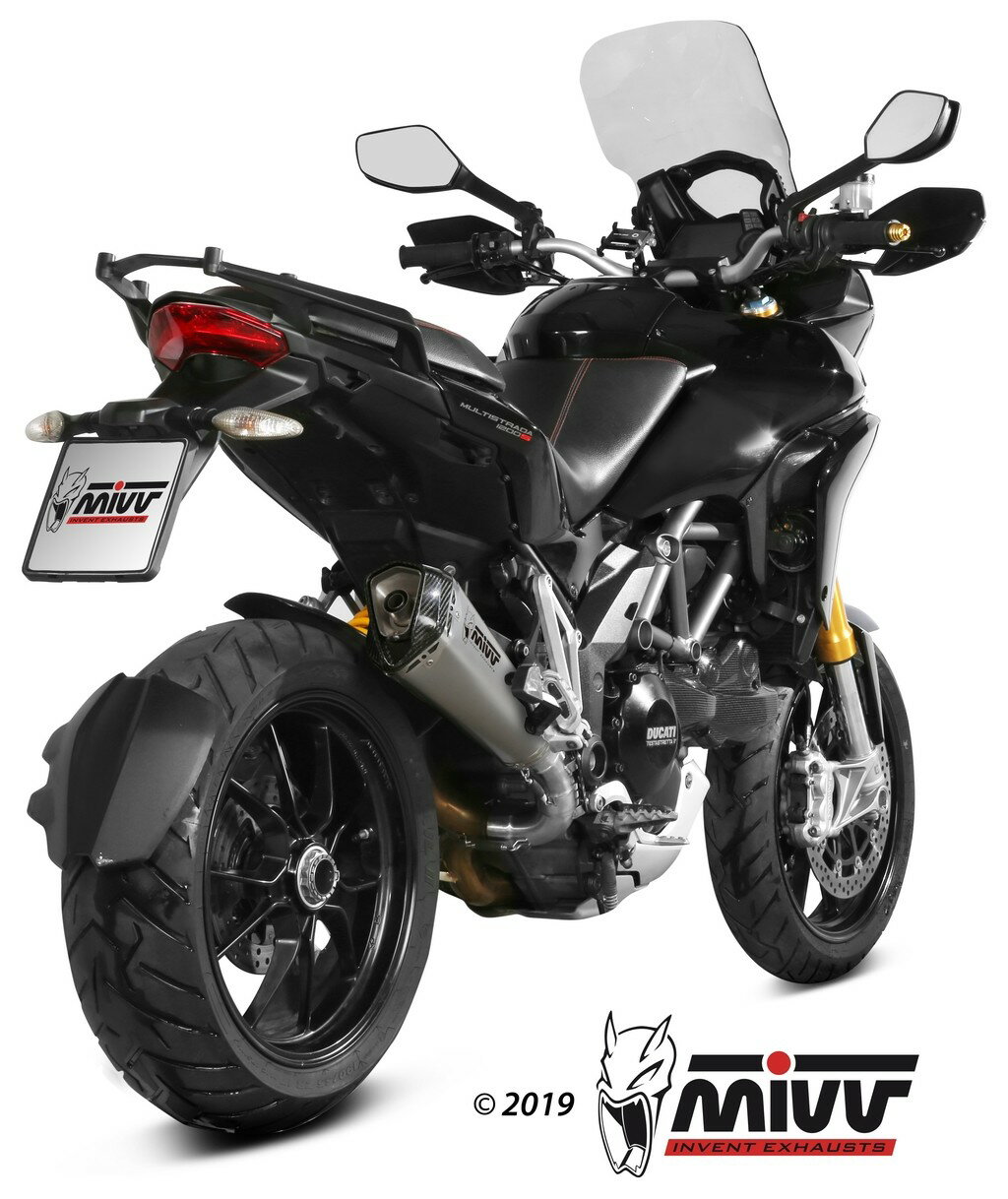 MIVV ミヴ DELTA RACE スリップオンマフラー MULTISTRADA 1200 DUCATI ドゥカティ マフラー