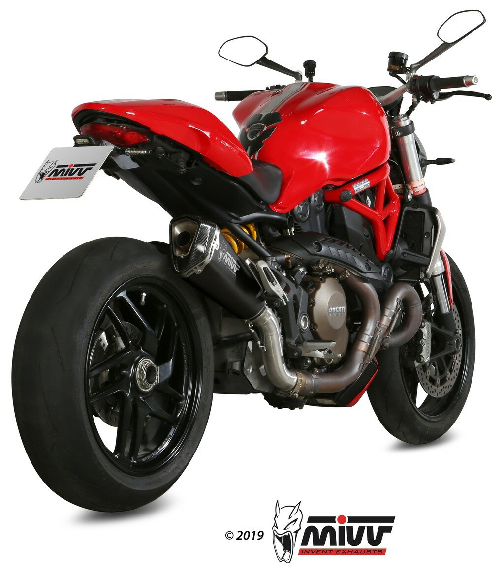 MIVV ミヴ DELTA RACE スリップオンマフラー MONSTER 1200 DUCATI ドゥカティ マフラー