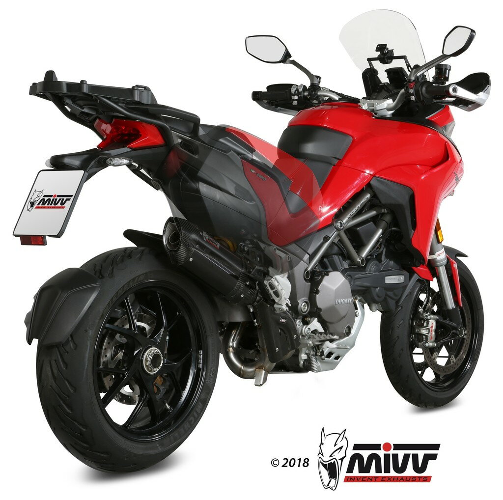 MIVV ミヴ SUONO スリップオンマフラー MULTISTRADA 1200 1260 DUCATI ドゥカティ マフラー