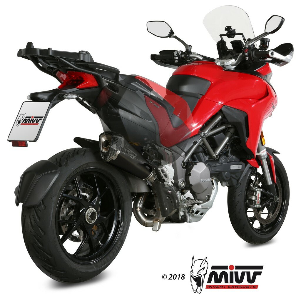 MIVV ミヴ DELTA RACE スリップオンマフラー MULTISTRADA 1200 1260 DUCATI ドゥカティ マフラー