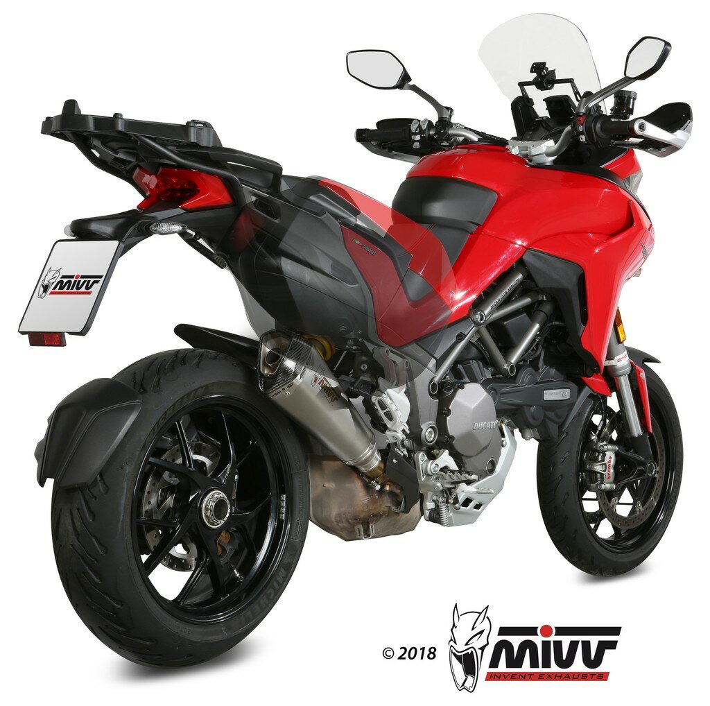 MIVV ミヴ DELTA RACE スリップオンマフラー MULTISTRADA 1200 1260 DUCATI ドゥカティ マフラー