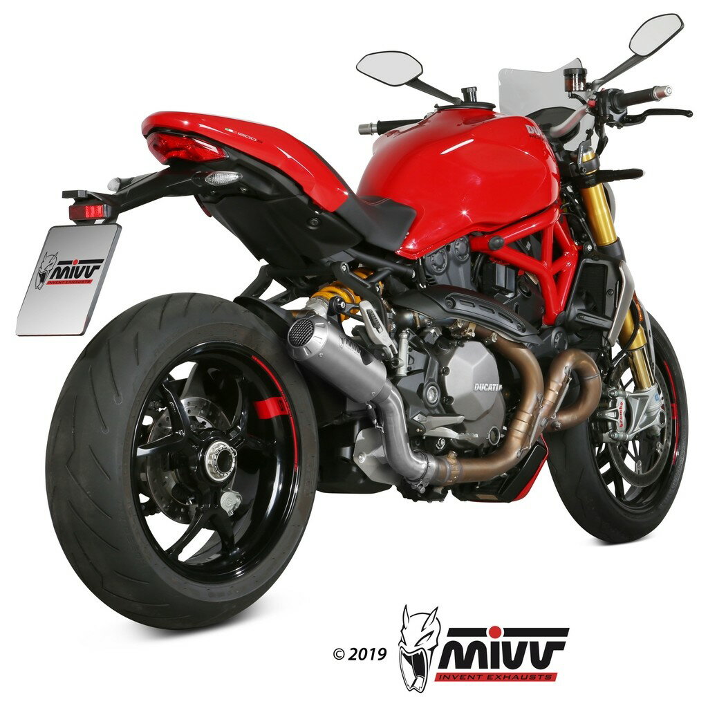MIVV ミヴ MK3 スリップオンマフラー MONSTER 1200 821 DUCATI ドゥカティ マフラー