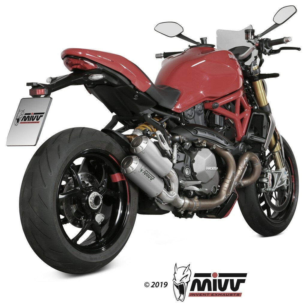 MIVV ミヴ MK3 スリップオンマフラー MONSTER 1200 821 DUCATI ドゥカティ マフラー