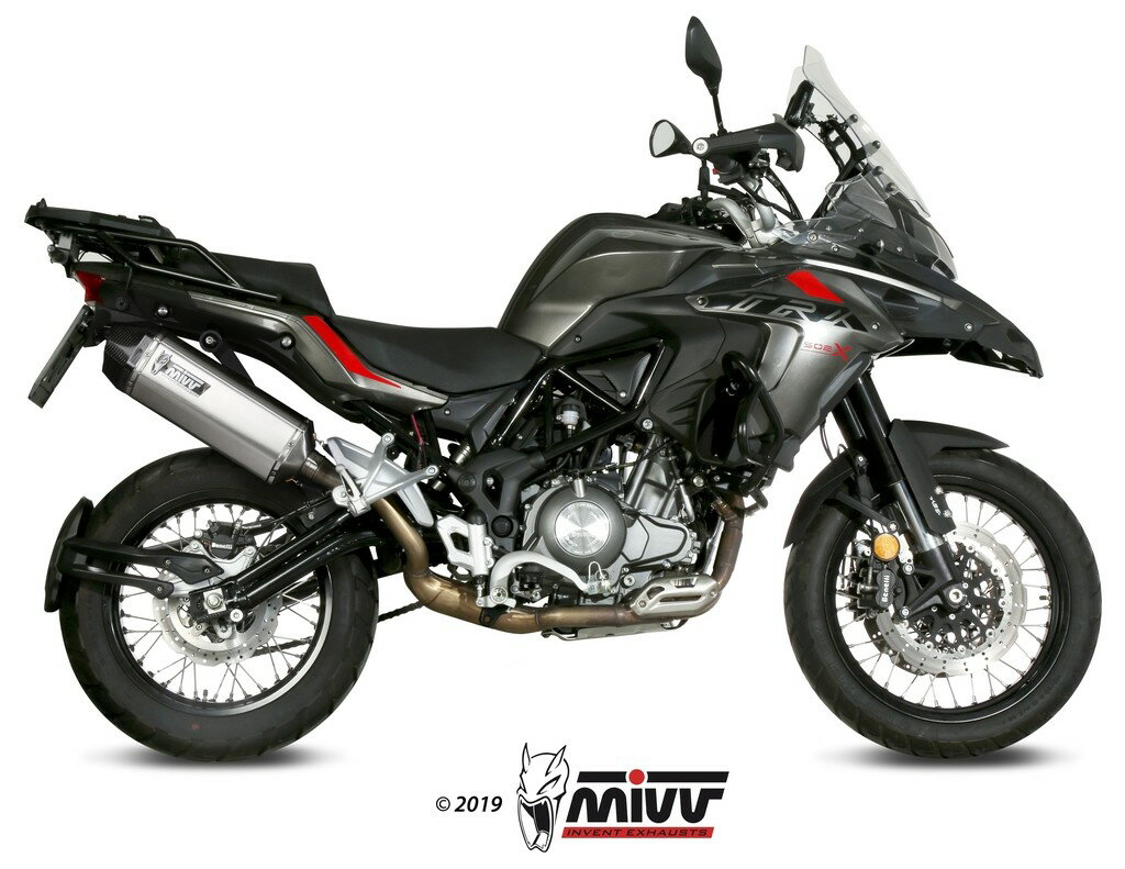 MIVV ミヴ SPEED EDGE スリップオンマフラー TRK 500 BENELLI ベネリ マフラー