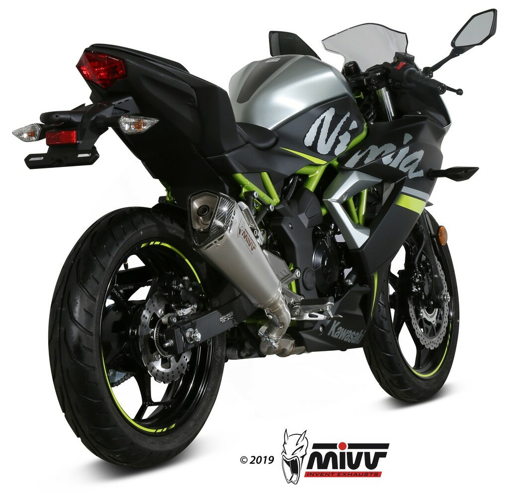 KAWASAKI - MIVV ミヴ DELTA RACE スリップオンマフラー NINJA125 Z125 KAWASAKI カワサキ マフラー