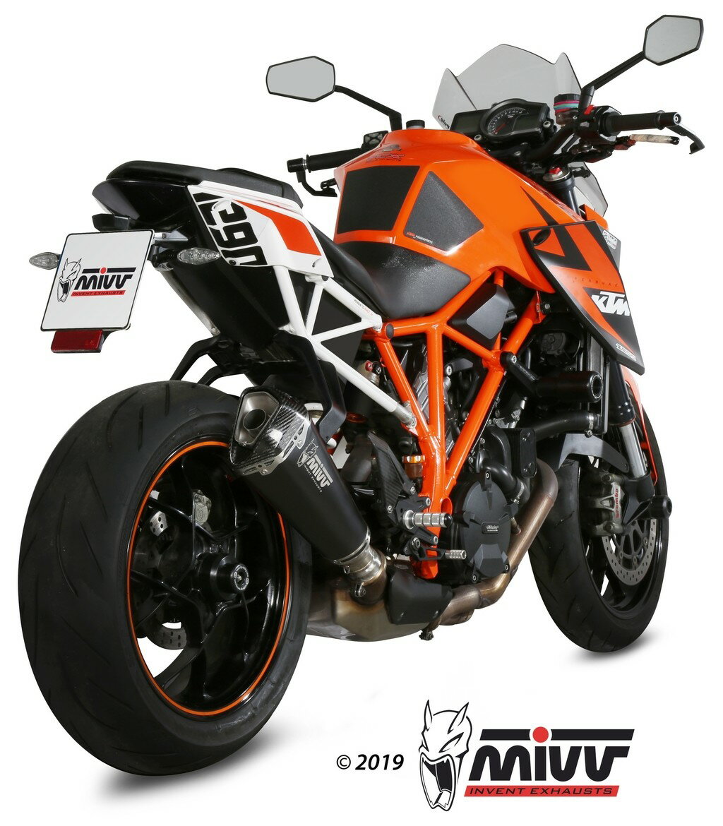 MIVV ミヴ DELTA RACE スリップオンマフラー SUPERDUKE 1290 KTM マフラー