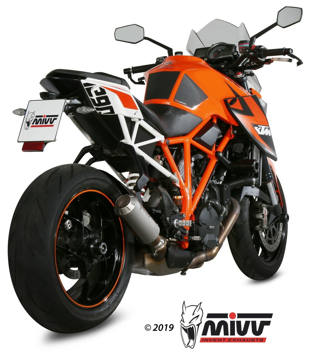 MIVV ミヴ MK3 スリップオンマフラー SUPERDUKE 1290 KTM マフラー