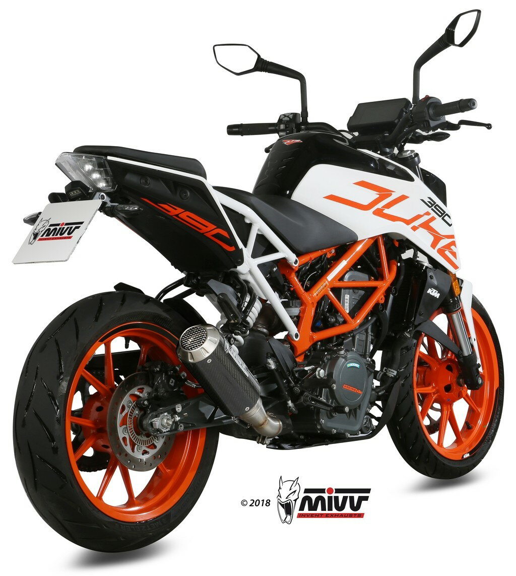 MIVV ミヴ MK3 スリップオンマフラー DUKE 125 390 RC KTM マフラー