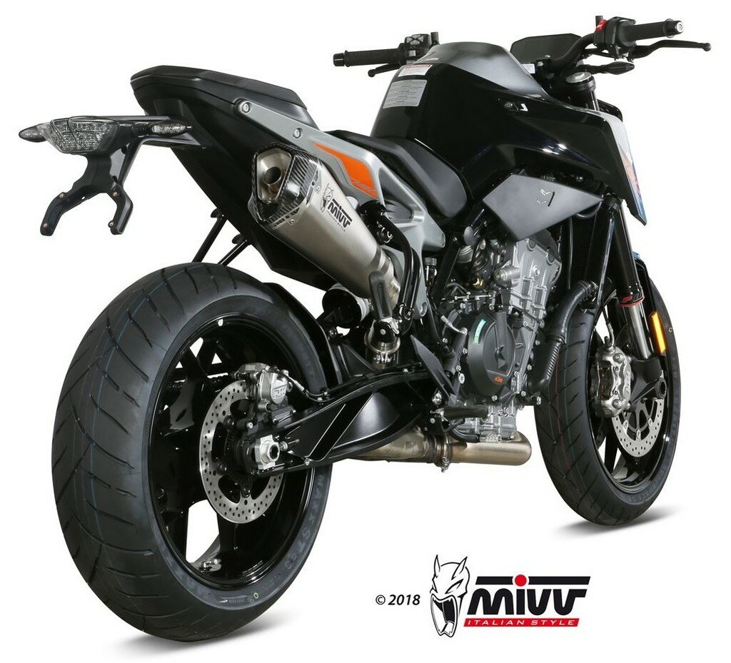 MIVV ミヴ DELTA RACE スリップオンマフラー DUKE 790 KTM マフラー
