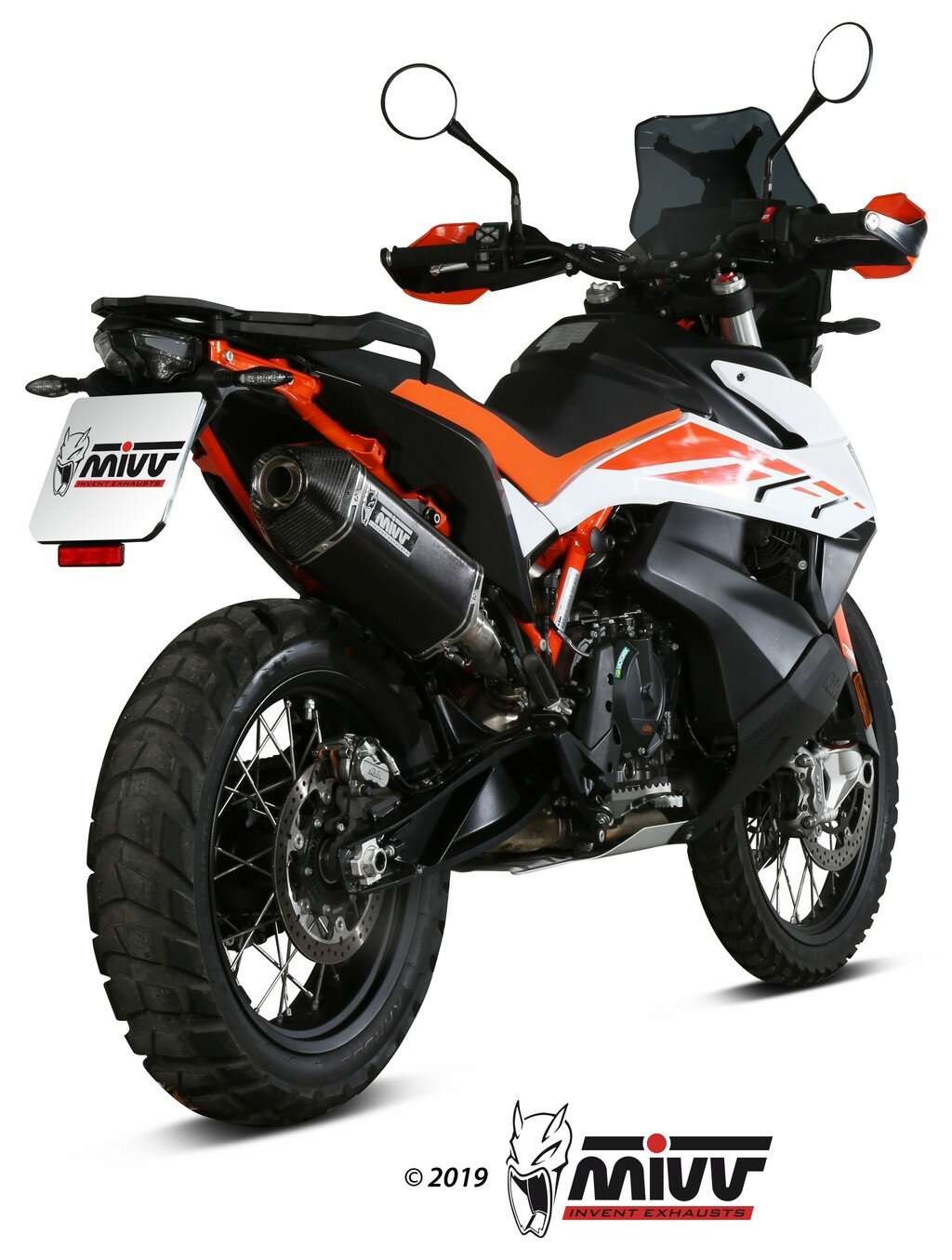 MIVV ミヴ SPEED EDGE スリップオンマフラー ADVENTURE 790 R KTM マフラー