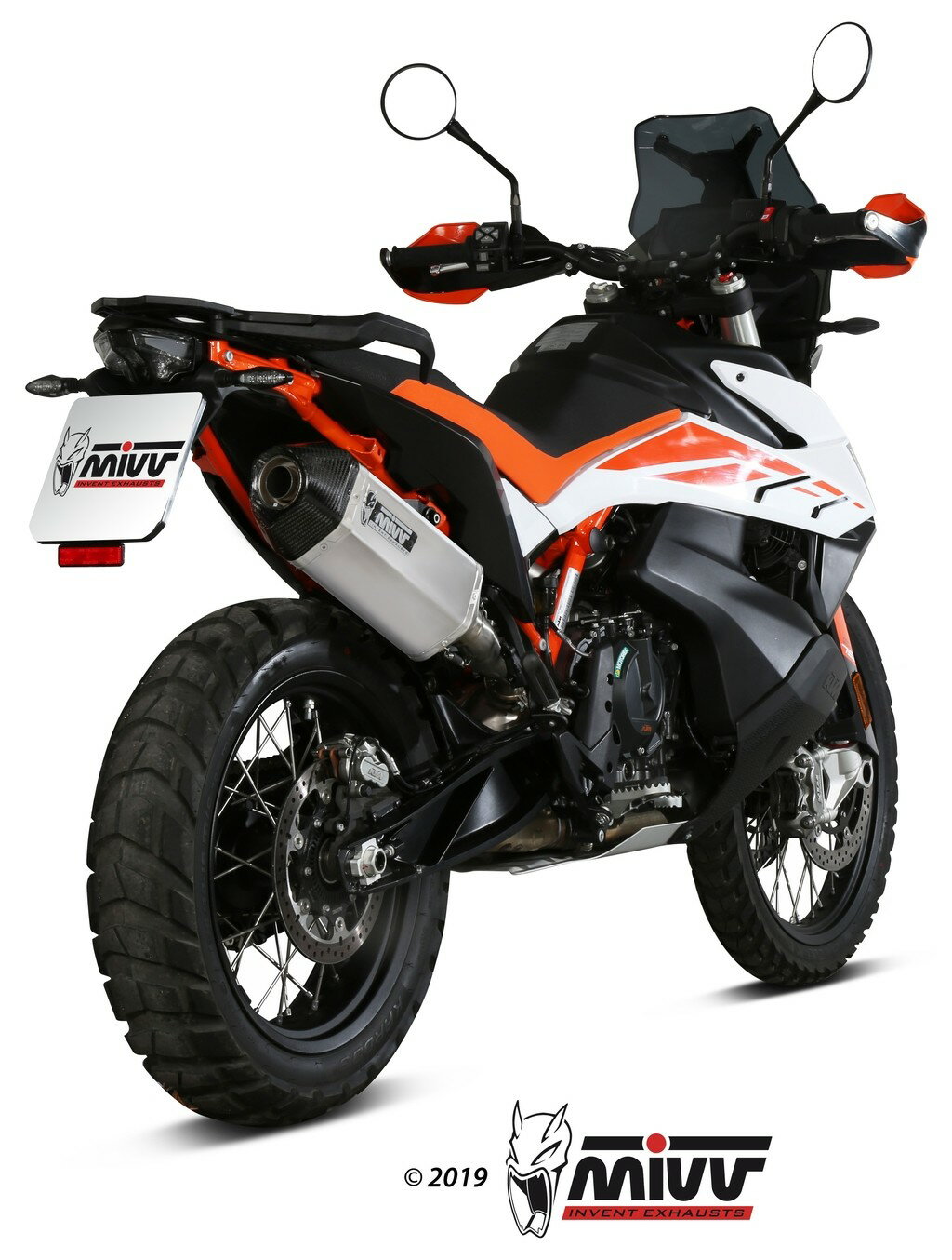 MIVV ミヴ SPEED EDGE スリップオンマフラー ADVENTURE 790 R KTM マフラー