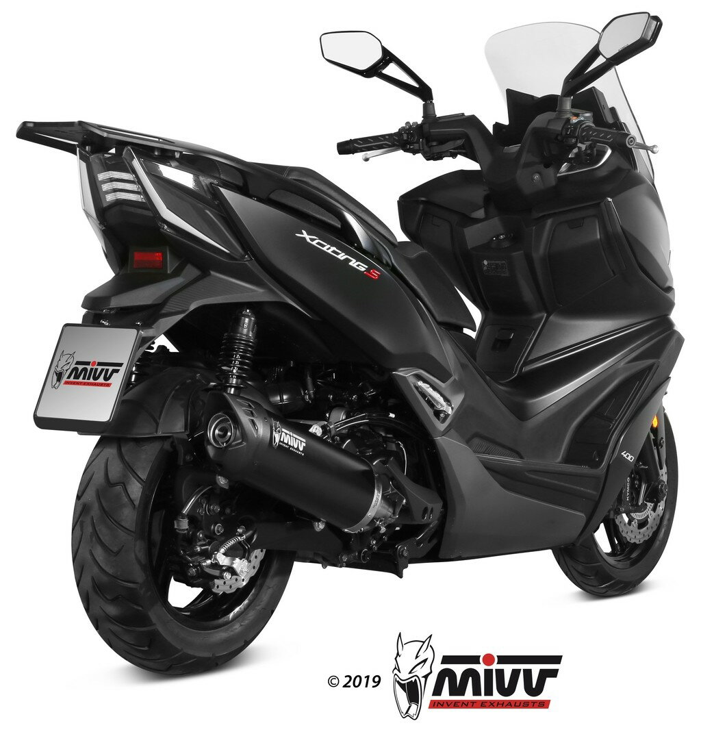 MIVV ミヴ MOVER スリップオンマフラー XCITING 400i S KYMCO キムコ マフラー
