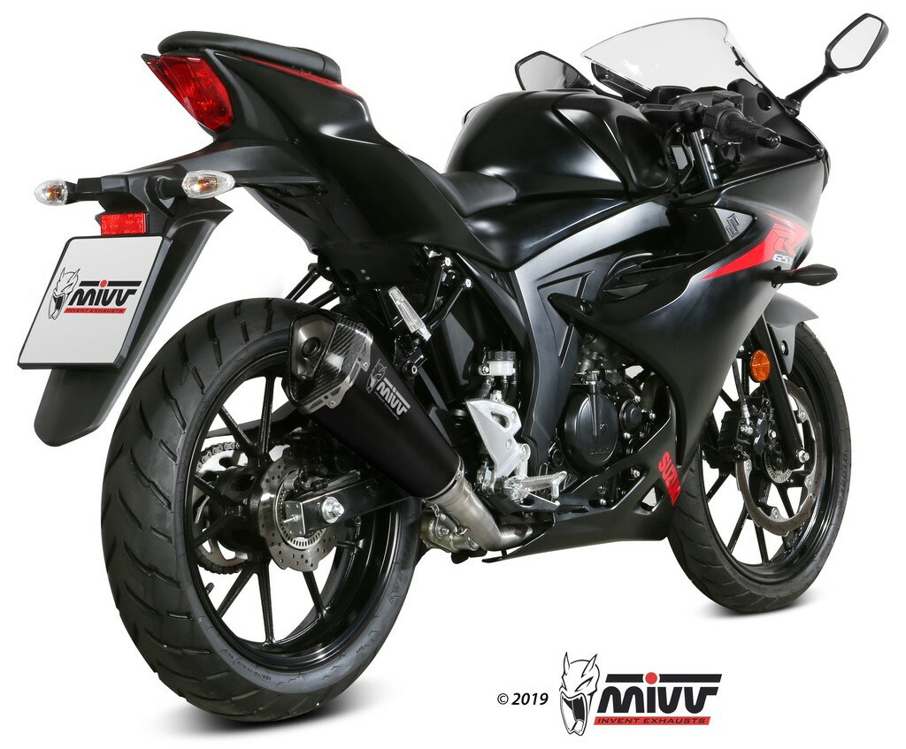 751 cc 〜 - MIVV ミヴ DELTA RACE フルエキゾーストマフラー GSX-R 125 GSX-S SUZUKI スズキ マフラー