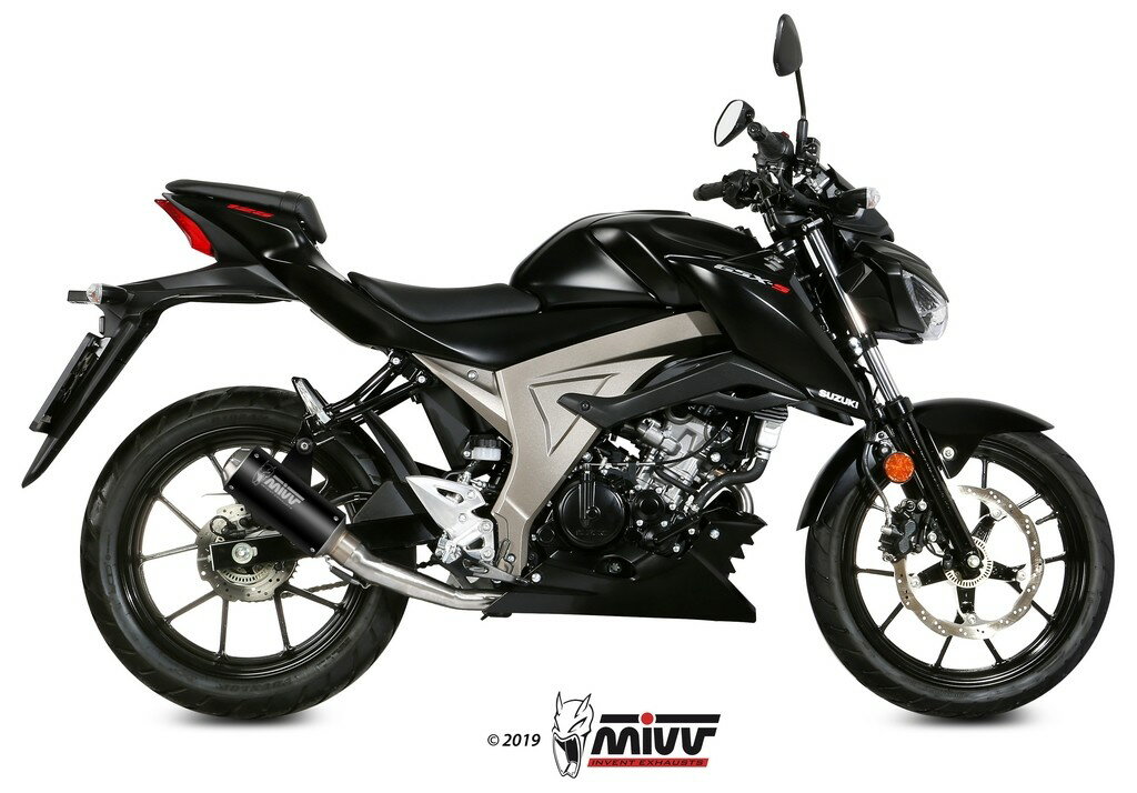 MIVV ミヴ MK3 フルエキゾーストマフラー GSX-R 125 GSX-S SUZUKI スズキ マフラー