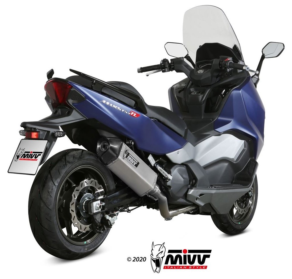 MIVV ミヴ SPEED EDGE フルエキゾーストマフラー MAXSYM TL 500 SYM マフラー