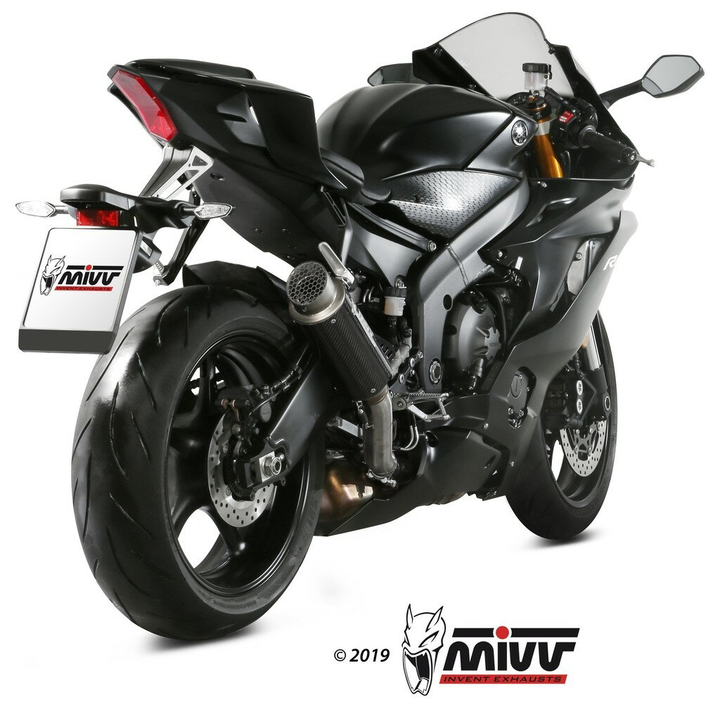 YAMAHA - MIVV ミヴ GPpro スリップオンマフラー YZF 600 R6 YAMAHA ヤマハ マフラー