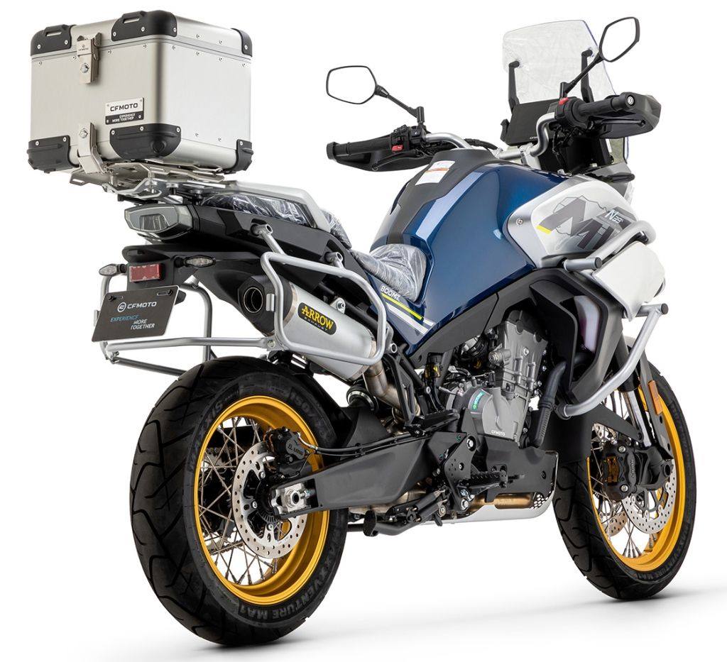 Mufflers - ARROW アロー RACE-TECH スリップオンマフラー CF MOTO 800 MT SPORT TOURING マフラー サイレンサー材質：アルミニウム