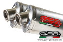 GPR ジーピーアール GPR CLASSIC LINE STAINLESS (YAMAHA MT-01 2005-11 SLIP ON DOUBLE MUFFLER EXHAUST) スリップオンマフラー MT-01