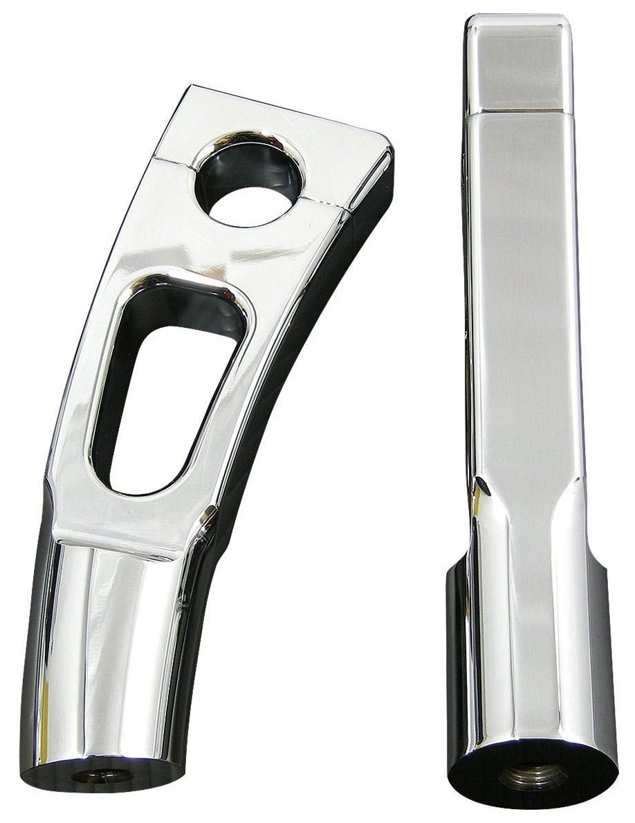 Neofactory ネオファクトリー 6インチ スロッテッドカスタムライザー クローム DYNAファミリー SOFTAILファミリー SPORTSTERファミリー TOURINGファミリー V-RODファミリー HARLEY-DAVIDSON ハーレーダビッドソン ハンドルポスト・ハンドルライザー ハンドル周辺パーツ