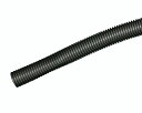 Neofactory ネオファクトリー スリット入りコルゲートチューブ 黒 I.D.7.4mm×1M 配線保護チューブ スイッチ・ハーネス関係 電装系