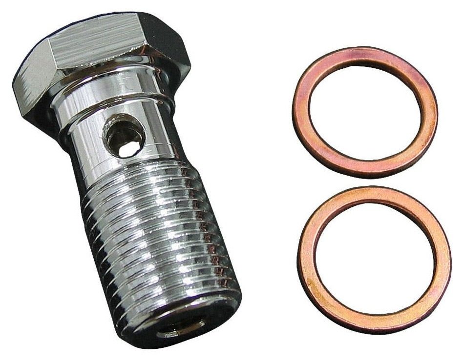 Neofactory ネオファクトリー GTS バンジョーボルト 12mm-1.5 スチール クローム SPORTSTERファミリー HARLEY-DAVIDSON ハーレーダビッドソン ブレーキ
