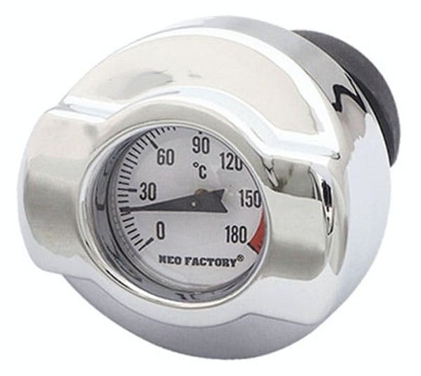 Neofactory ネオファクトリー 油温計付オイルタンクキャップ SPORTSTERファミリー HARLEY-DAVIDSON ハ..