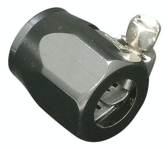 Neofactory ネオファクトリー 1/4in ホースクランプ ブラック 汎用 HARLEY-DAVIDSON ハーレーダビッドソン ホースクリップ・クランプ