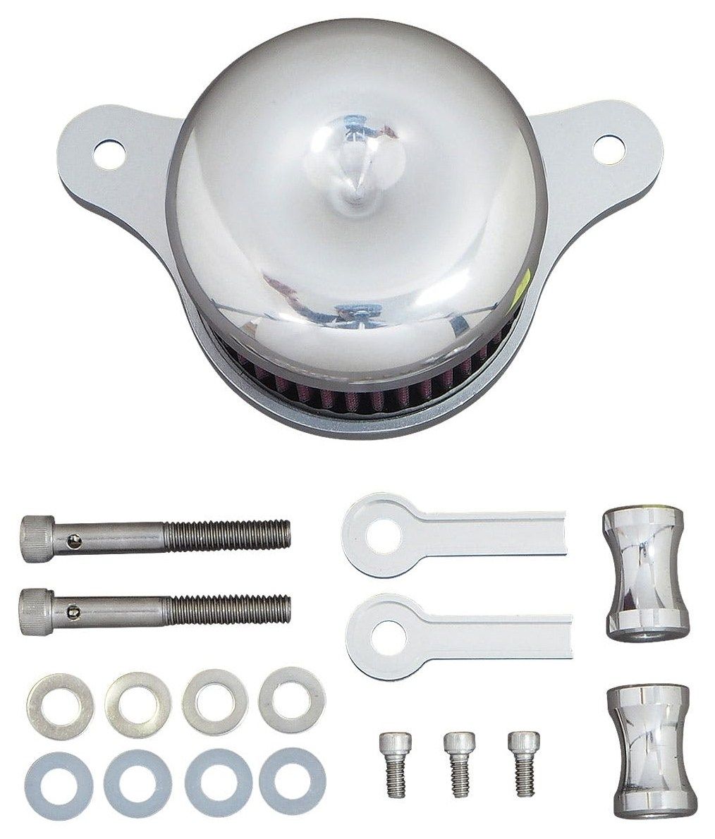 Neofactory ネオファクトリー 4inラウンドエアクリーナー TC99-17でHSRをはじめ、CVキャブレターのエアクリーナーマウントに準じたキャブレター各種 HARLEY-DAVIDSON ハーレーダビッドソン エアクリーナー・エアクリーナーエレメント 吸気関連 エンジン