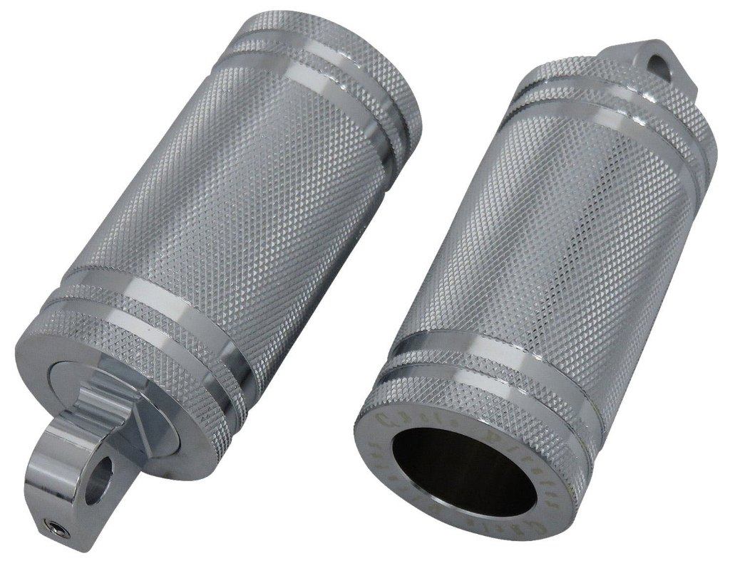 Neofactory ネオファクトリー アジャスタブルハイト ローレットフットペグセット ラージ HARLEY-DAVIDSON ハーレーダビッドソン フットペグ ステップ 足回り