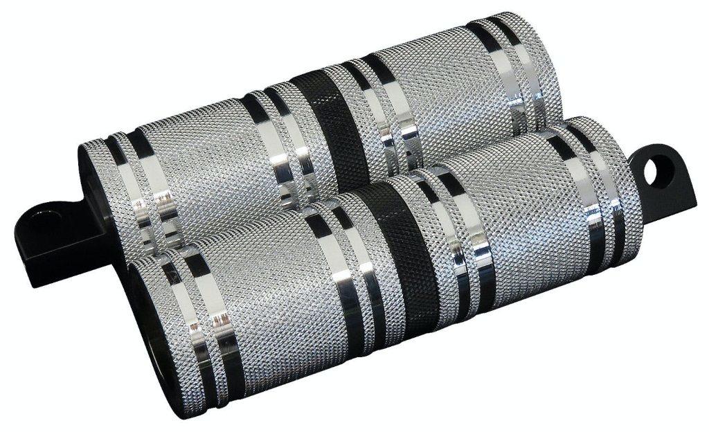 Neofactory ネオファクトリー サイクルパイレーツ ファットフットペグロング HARLEY-DAVIDSON ハーレーダビッドソン アクセント：ブラック(クローム/ブラック/クローム)