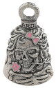 Neofactory ネオファクトリー ガーディアンベル Lady Skull with pink その他グッズ バイク関連グッズ