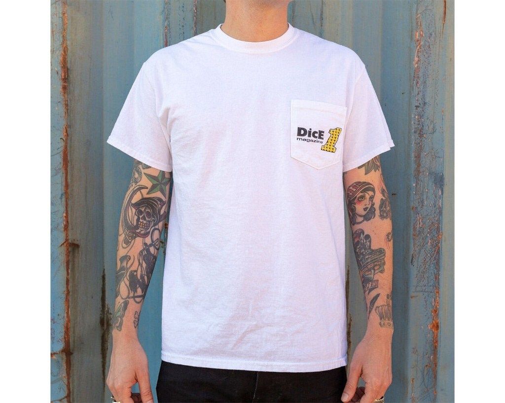 DICE MAGAZINE ダイスマガジン ポケットTシャツ シーシーバー Tシャツ アパレル